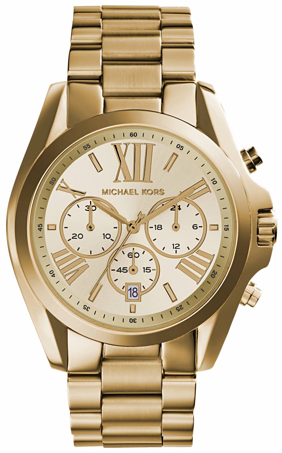 Michael Kors Women's Bradshaw Gold-Tone Watch ZJJIWPSS_7XBQO