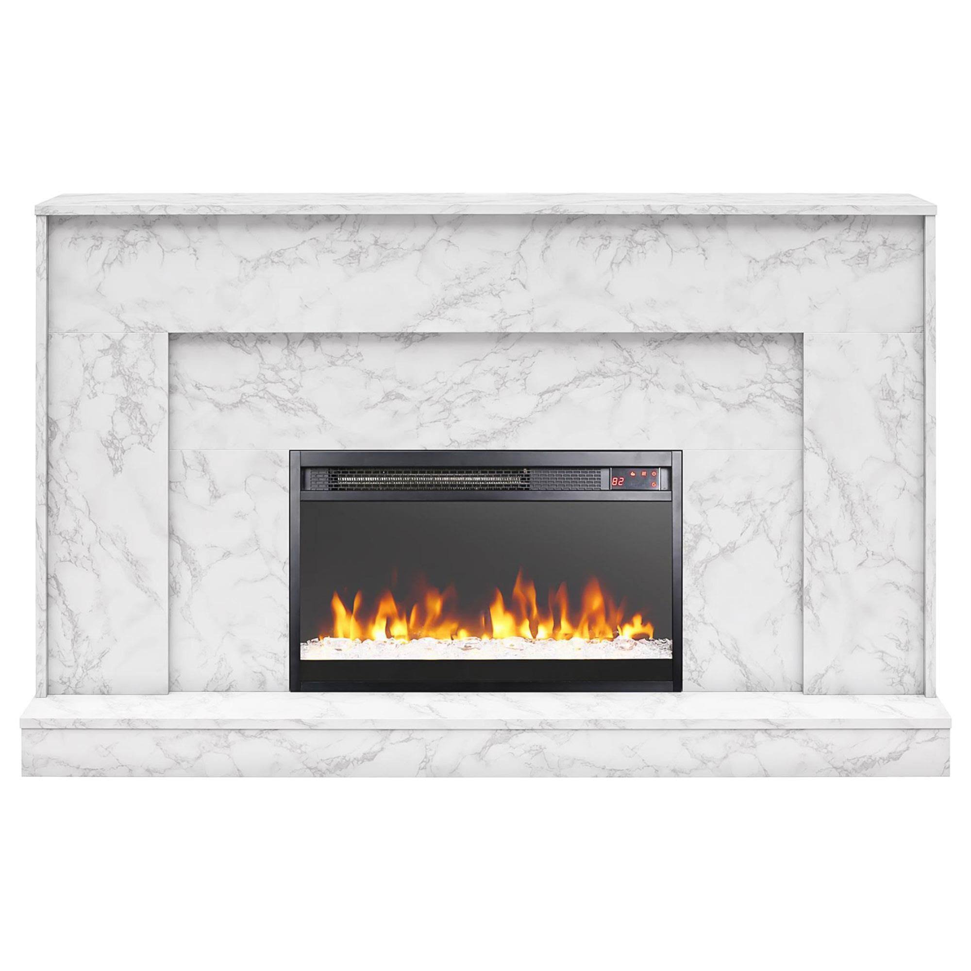 Cosmoliving By Cosmopolitan Liberty Mantel Fireplace, Black CZYLWTNR_VPTUW