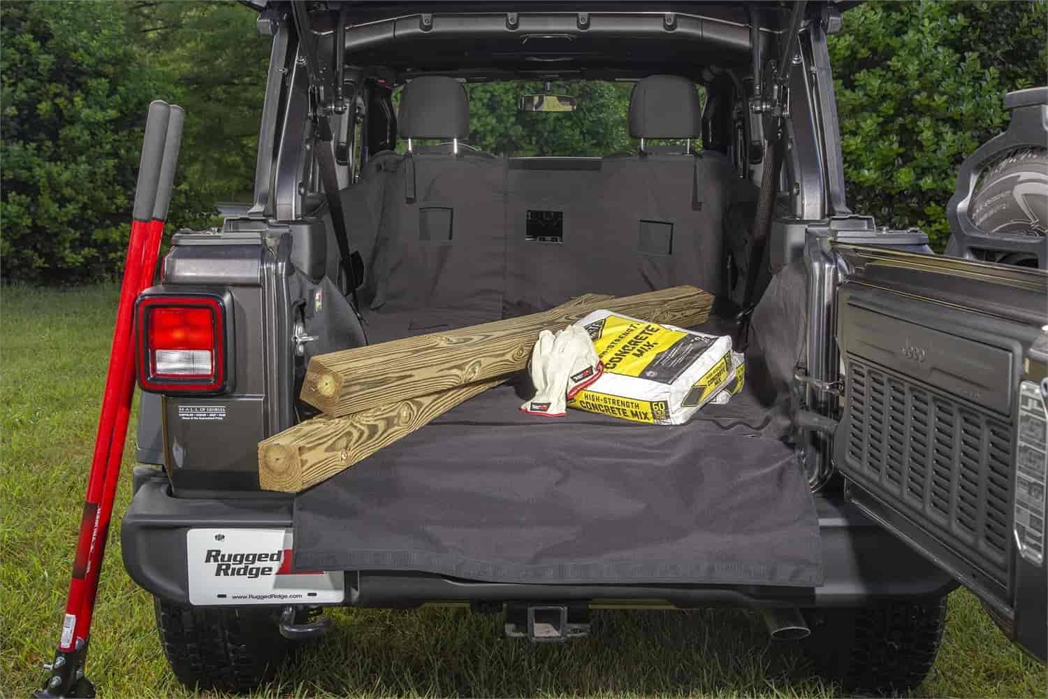Jeep Wrangler Rugged Ridge C3 Cargo Cover 13260.D0NPGEFC_V8VWV