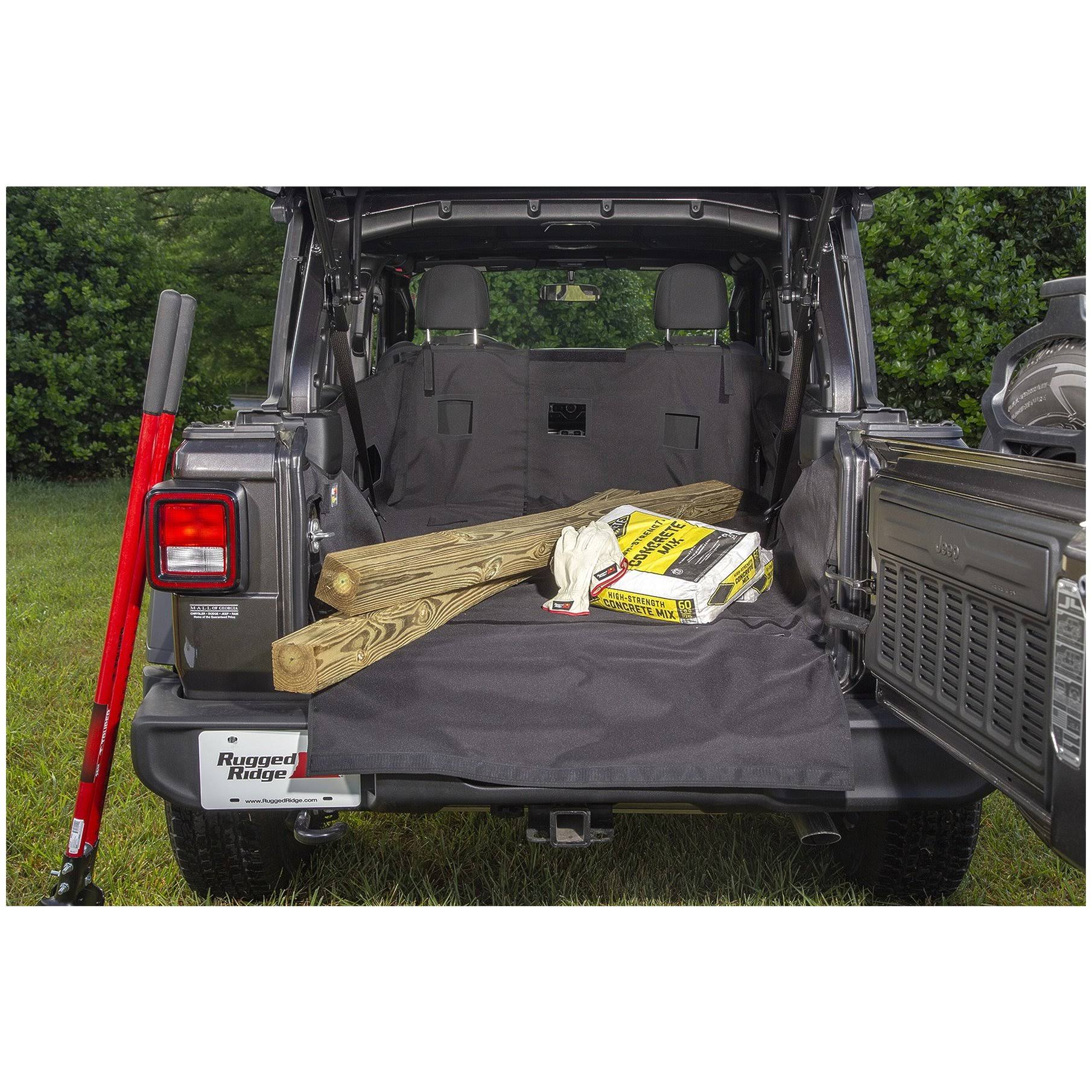 Jeep Wrangler Rugged Ridge C3 Cargo Cover 13260.D0NPGEFC_V8VWV