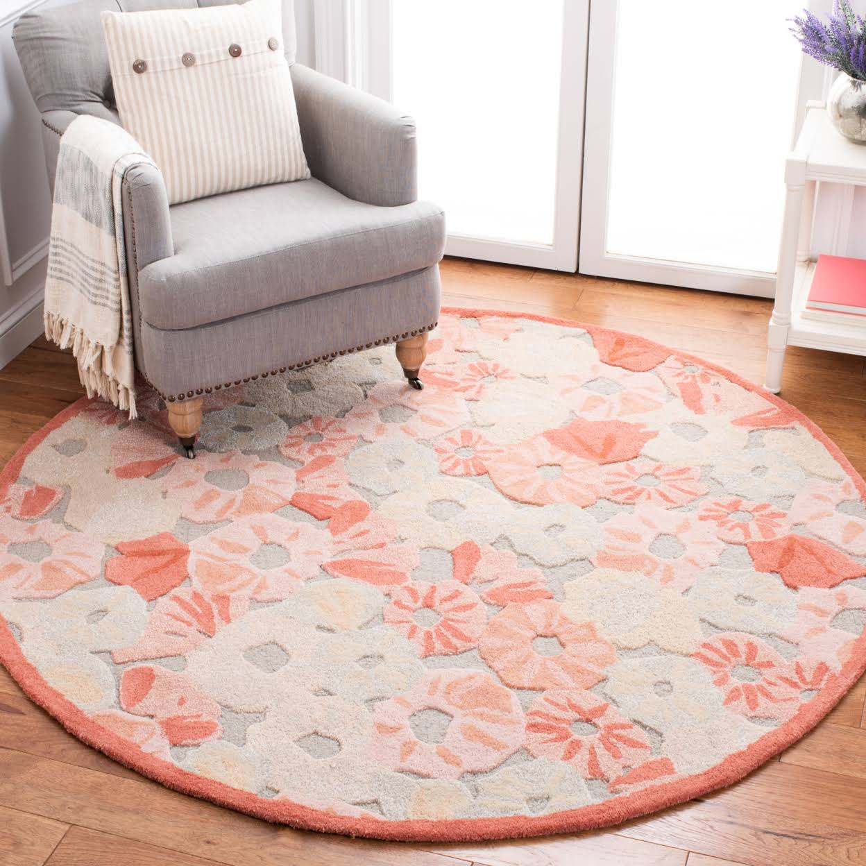 Safavieh Martha Stewart Msr3625b Poppy Field Area Rug Size: 9' X 12' Cayenne TOSWFHUW_JKXY7