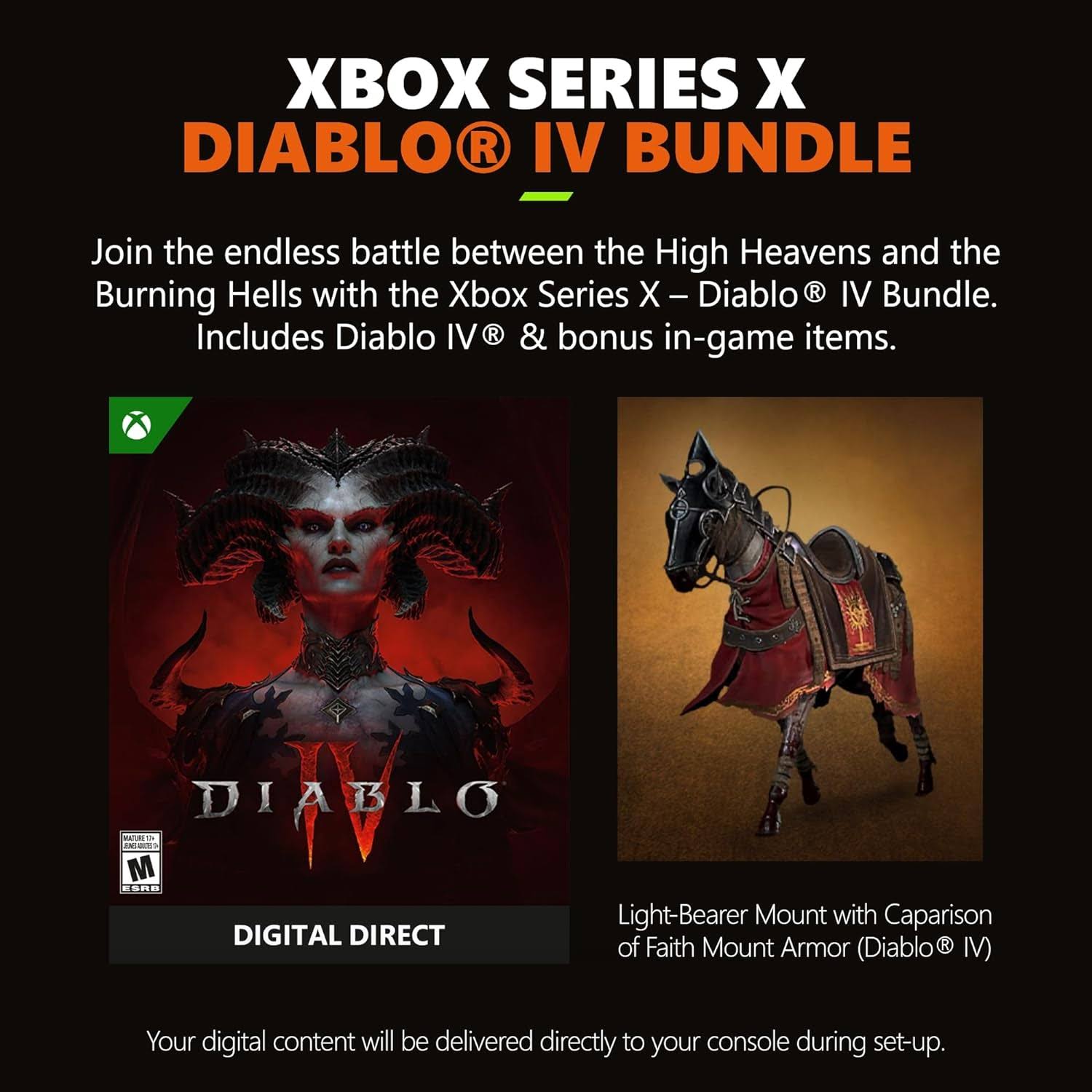 Xbox Series X - Diablo Iv QUBIWZFS_E1ABN