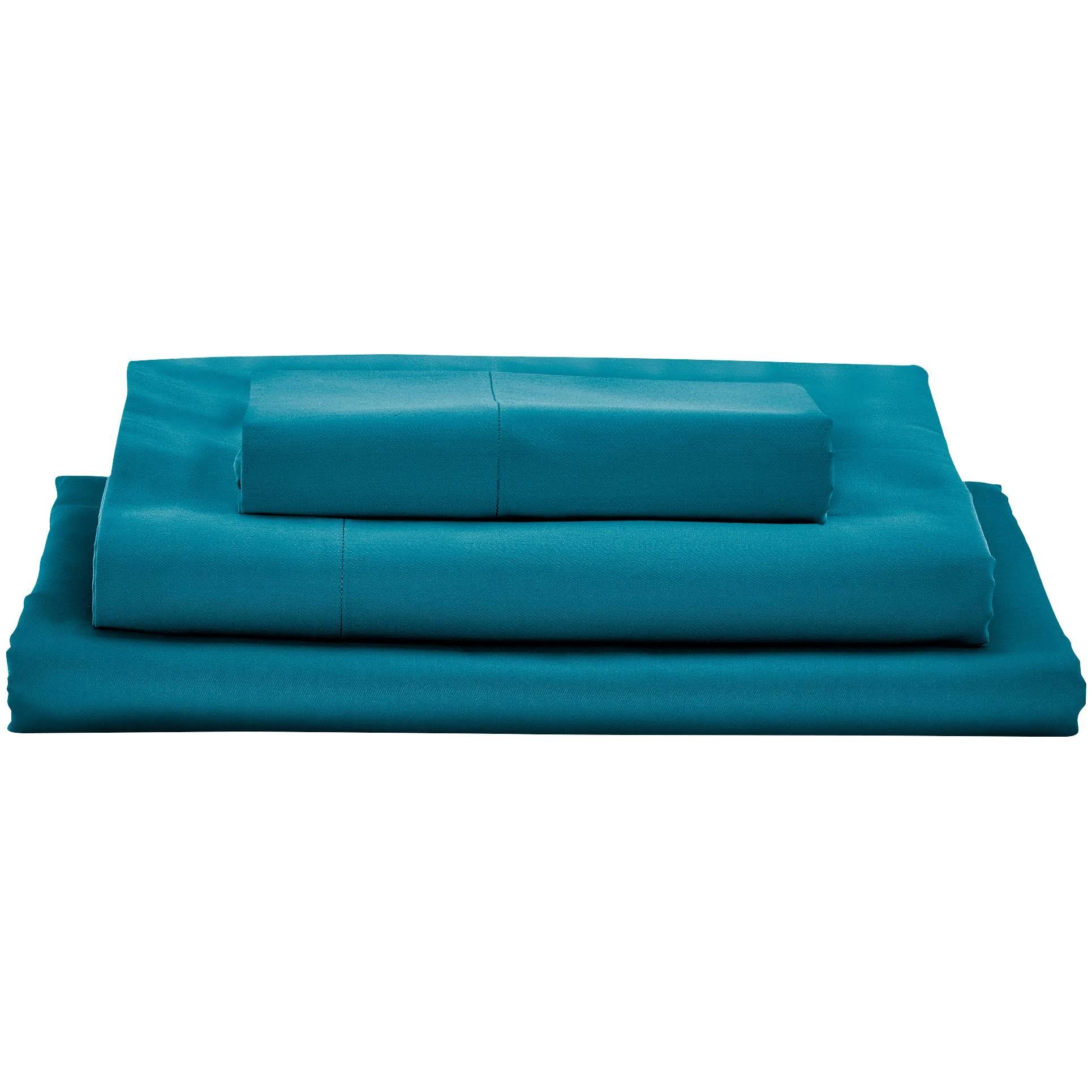 Mypillow Giza Dreams Bed Sheet Set Lake Blue Twin Extra OUF0CAVD_1EJW0