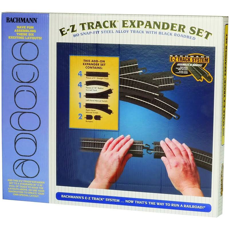 Bachmann Steel Alloy E-Z Track Layout Expander Set Ho ZSUNZPCI_CNQUX