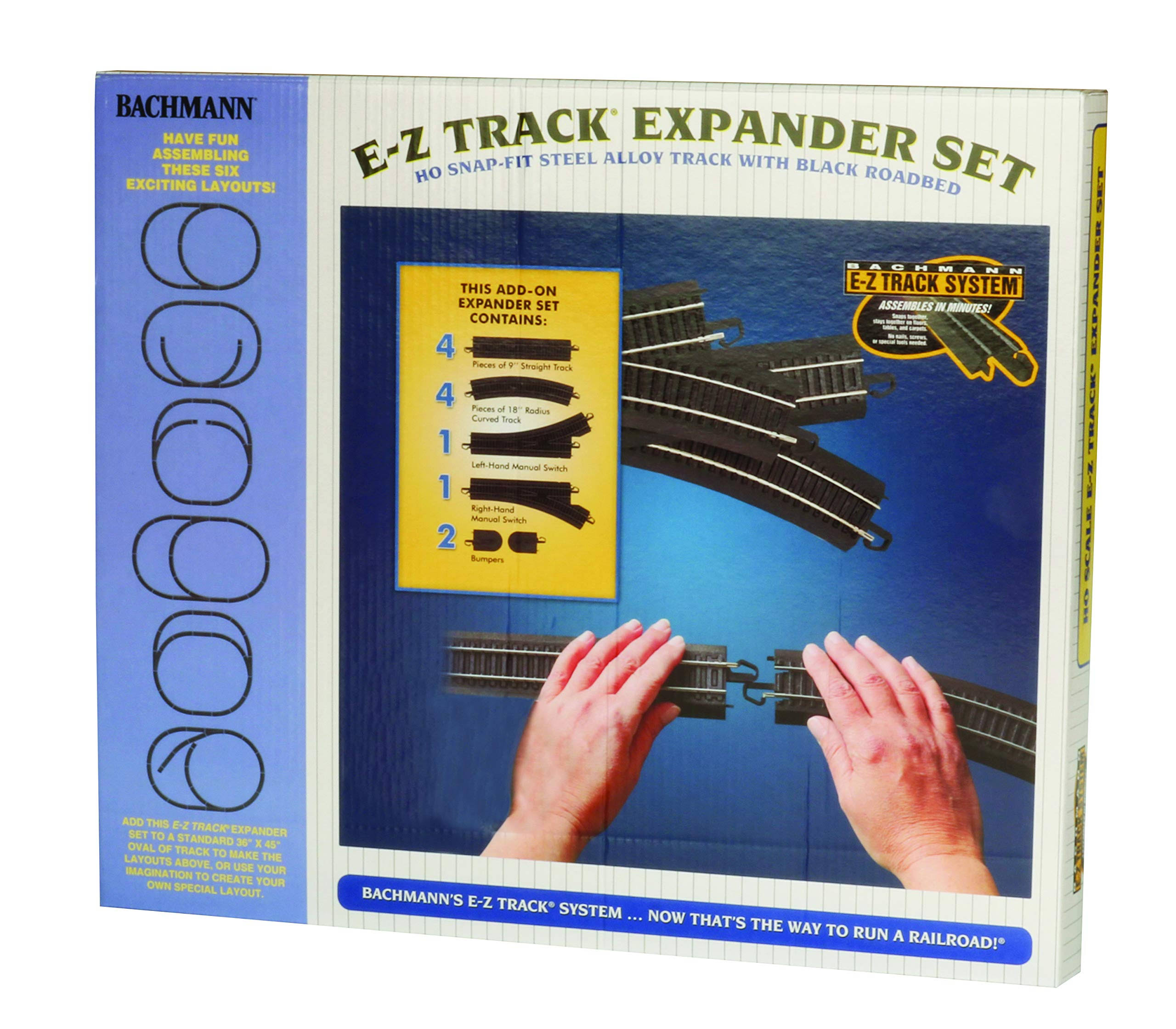 Bachmann Steel Alloy E-Z Track Layout Expander Set Ho ZSUNZPCI_CNQUX