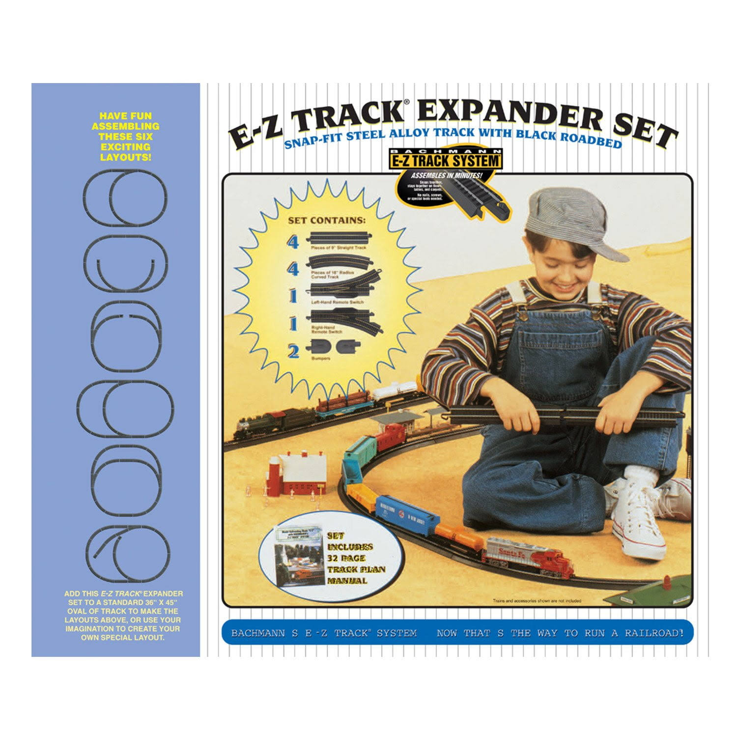 Bachmann Steel Alloy E-Z Track Layout Expander Set Ho ZSUNZPCI_CNQUX
