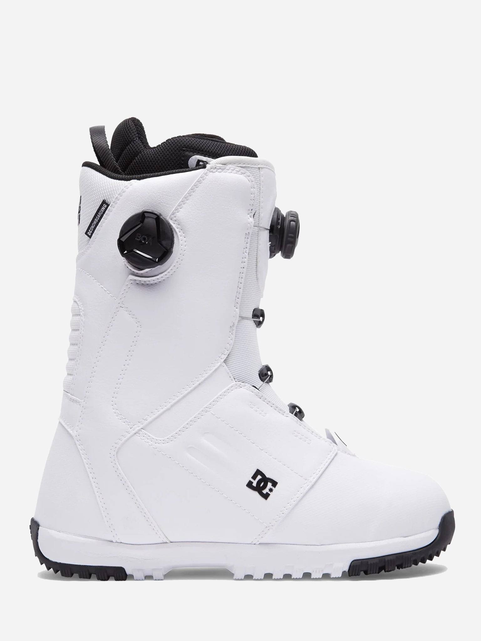 Dc Control Boa Snowboard Boots, White/Black / X3IYHHOR_YCMAM