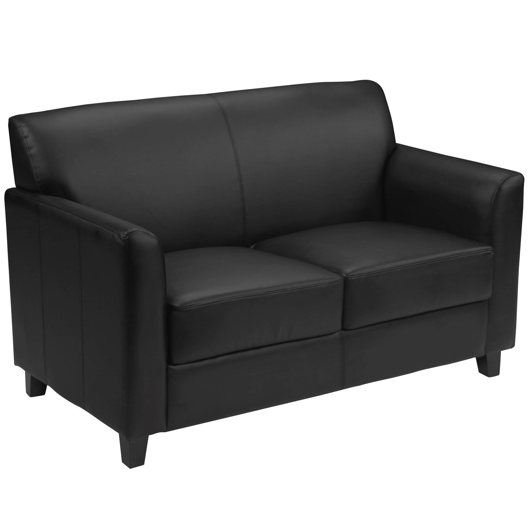 Flash Furniture Hercules Diplomat Series Leather Loveseat UEOFBATR_FVLZI