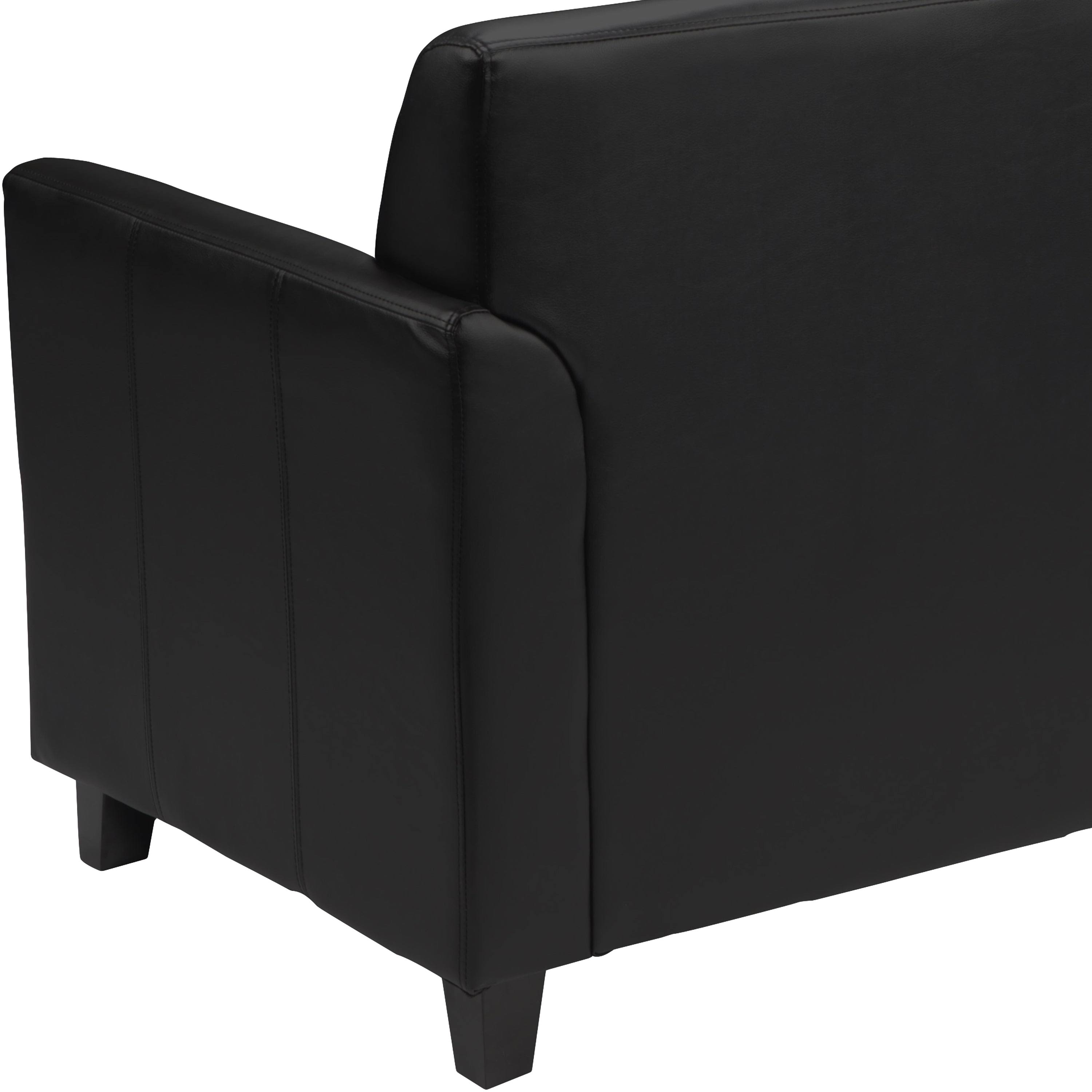 Flash Furniture Hercules Diplomat Series Leather Loveseat UEOFBATR_FVLZI