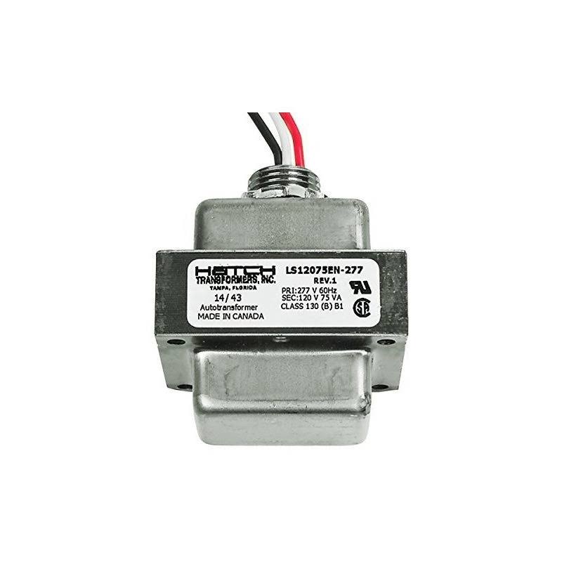 75 Watt - Step Down Transformer - 277 Volt To 120 Volt - For Use With Halogen Lamps - Hatch Ls12075en-MI6WQYYG_S8NSA
