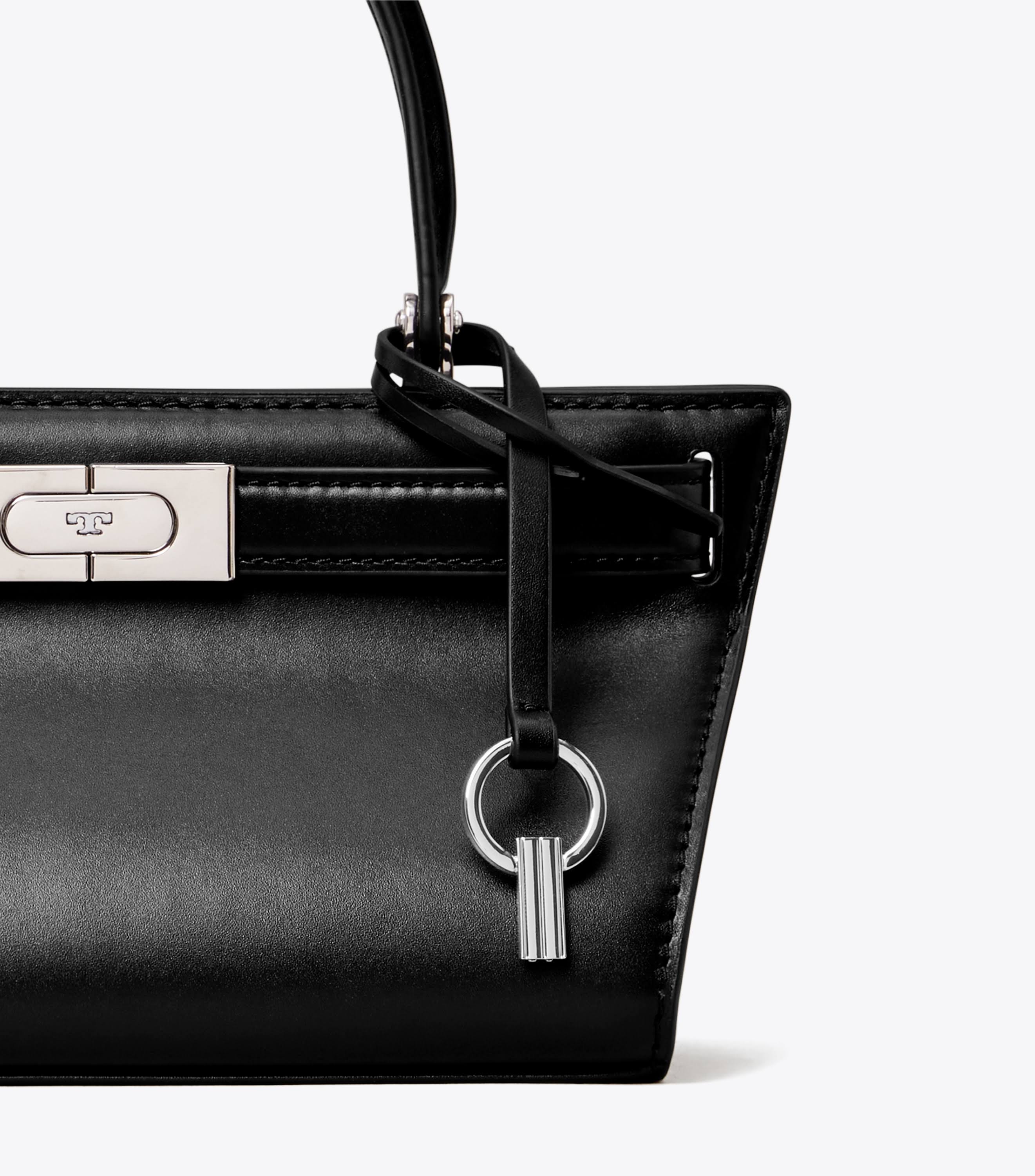 Tory Burch Women's Petite Lee Radziwill Cat Eye Bag In Black, One 7O4VUQ5L_PQTPN