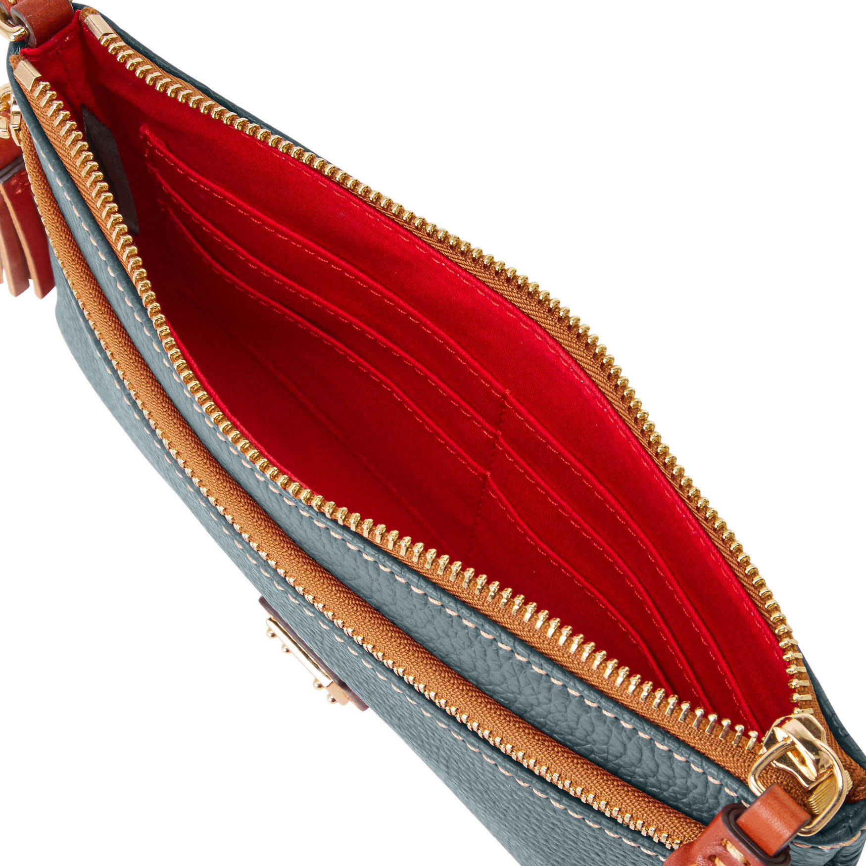 Dooney & Bourke Pebble Grain Double Zip J60SEVKZ_W3RXA