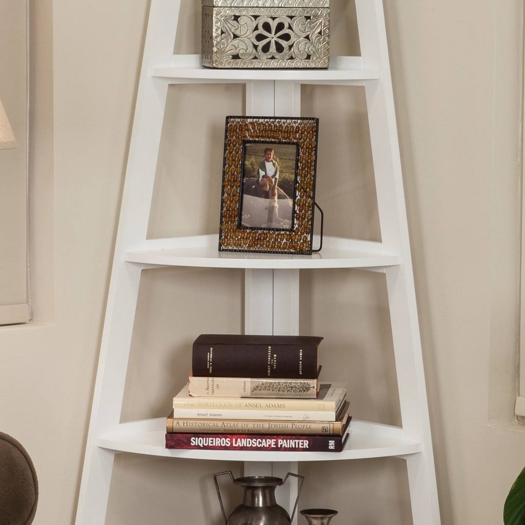 Zipcode Design Tisha 63 H X 26.5 W Solid Wood Corner Bookcase - B2I4JN1N_RPXWO