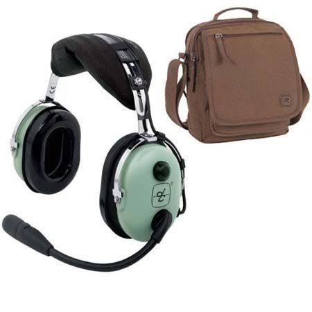 David Clark H10-13.4 Mono Headset & Headset Bag 5RPRNNJL_FLSUV