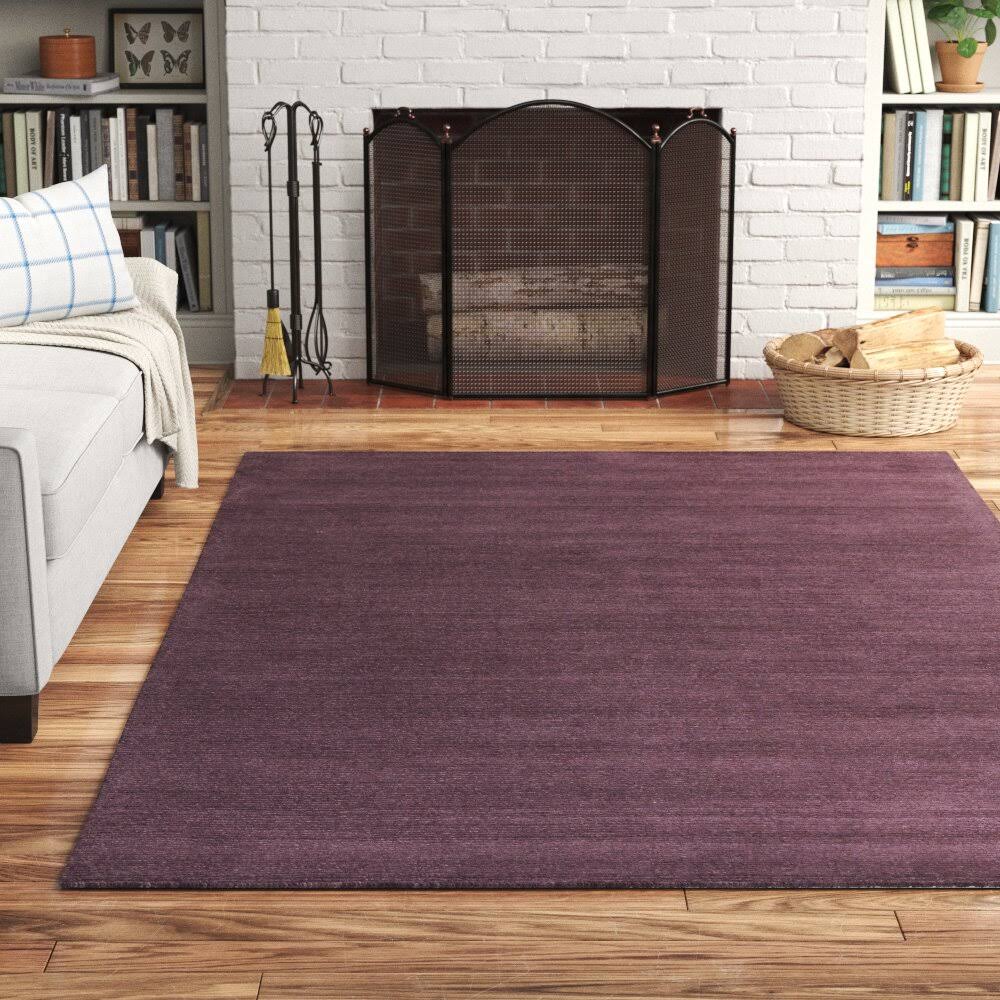 Naples Handwoven Wool Teal Area Rug Andover Mills Rug Size: Runner 2'6 X 8' JNE3VIHV_ZX4FD
