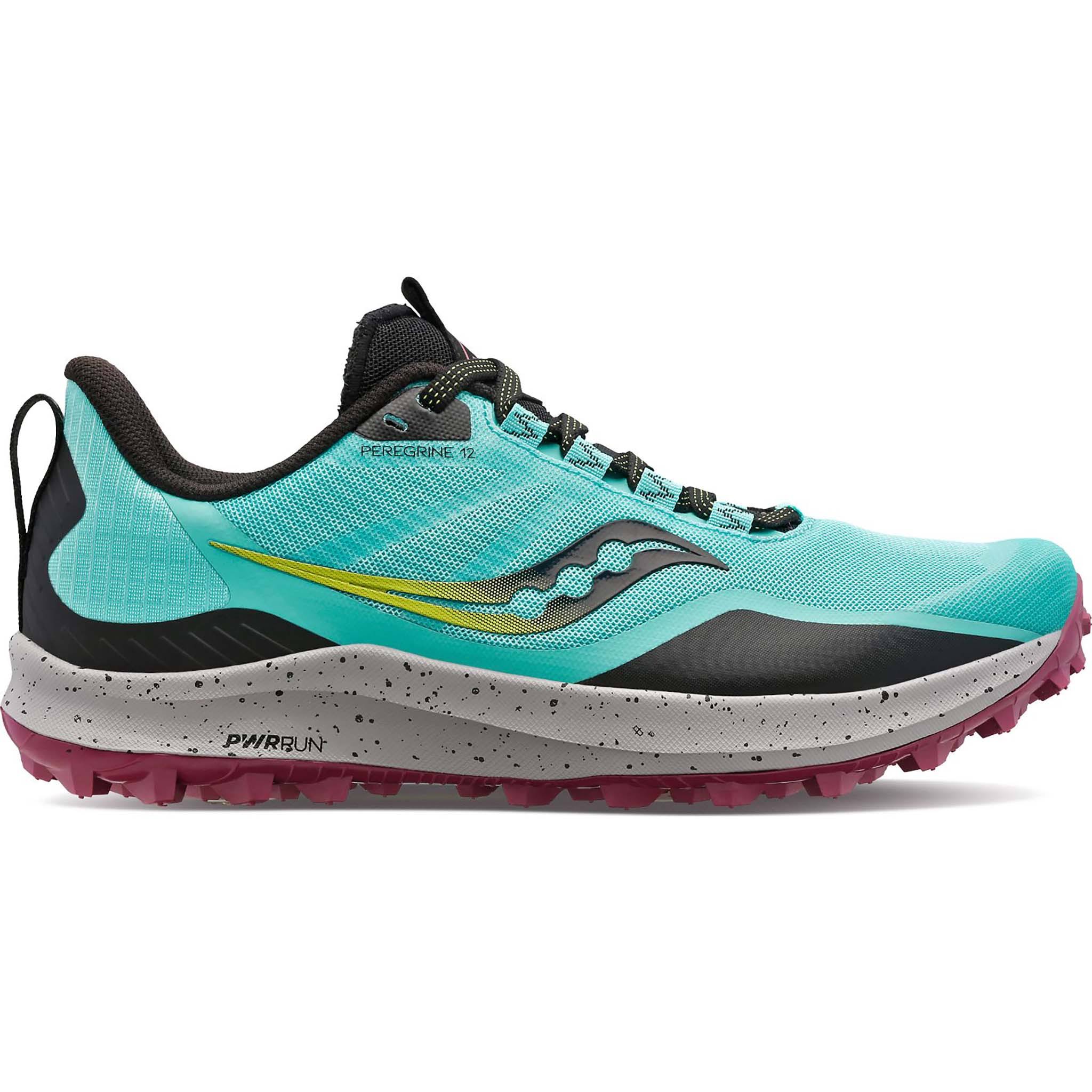 Saucony Women's Peregrine 12, Mint/Acid / 8.IMNAG6R9_MIWXG