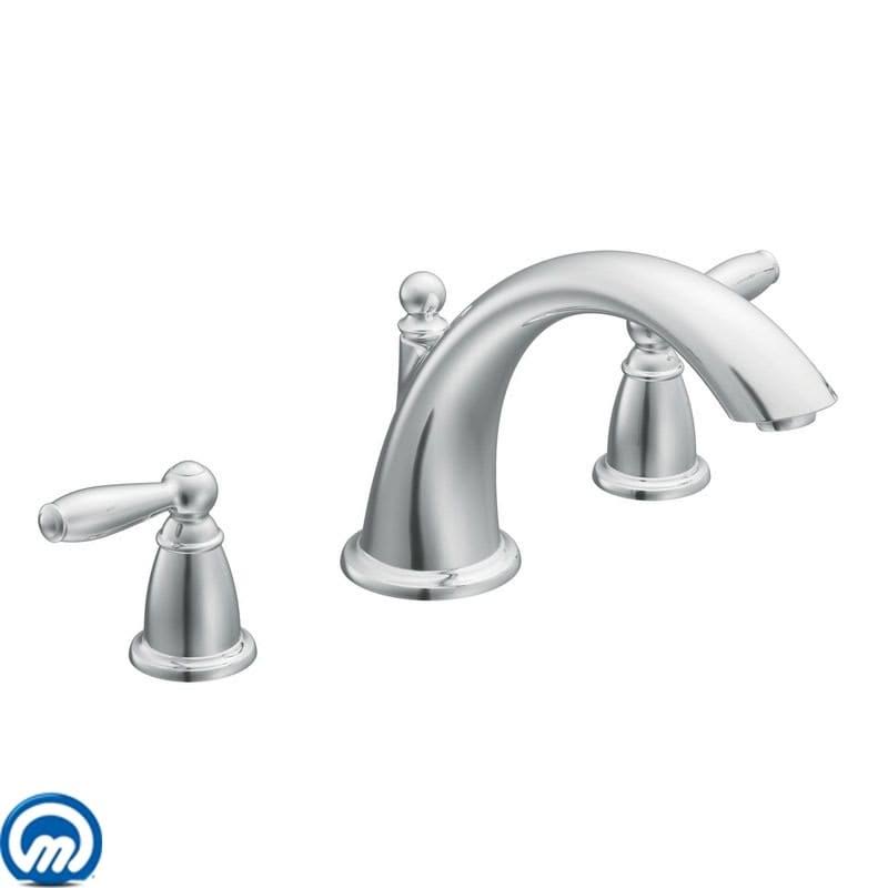 Moen T933orb Brantford Oil Rubbed Bronze Two-Handle Roman Tub 8JD28FNZ_CHTWS