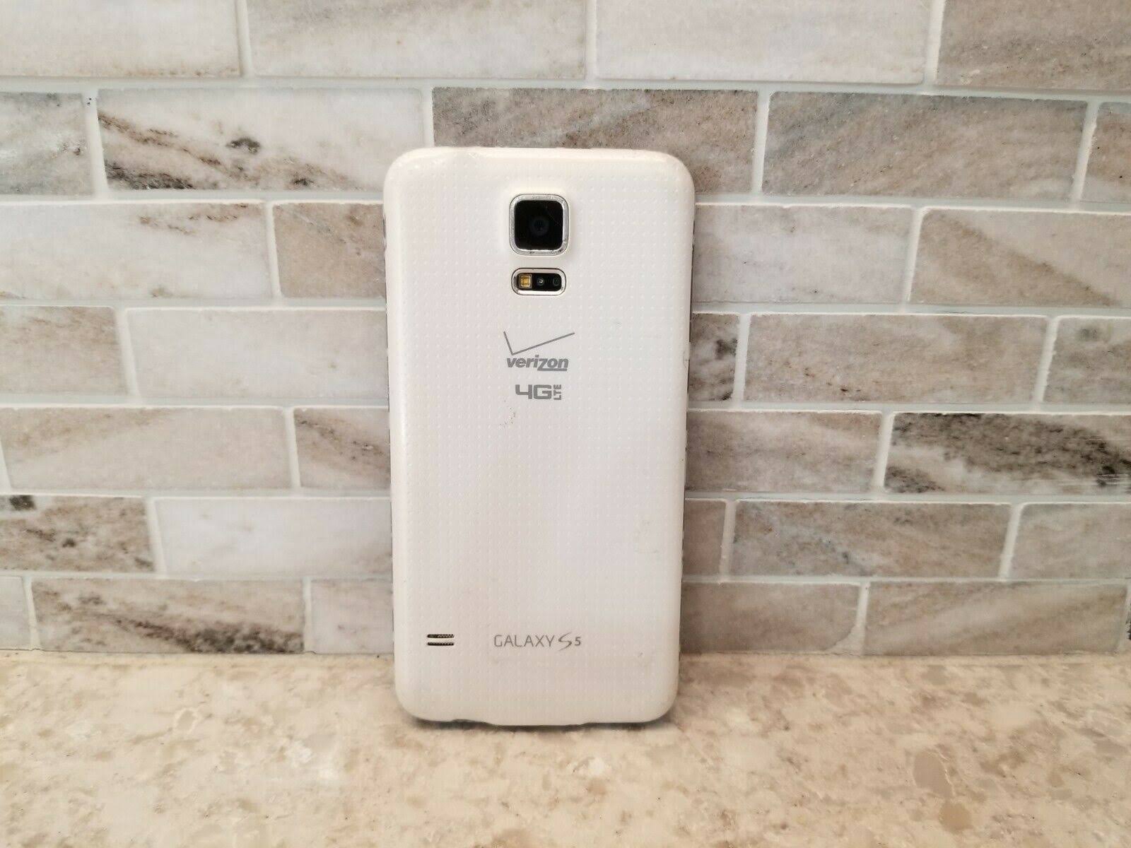 Samsung Galaxy S5 Verizon White EQFD2D0F_LBLFF