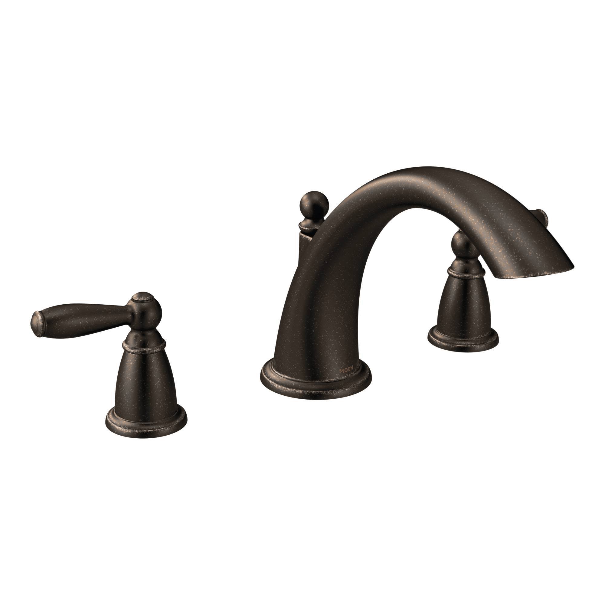 Moen T933orb Brantford Oil Rubbed Bronze Two-Handle Roman Tub 8JD28FNZ_CHTWS