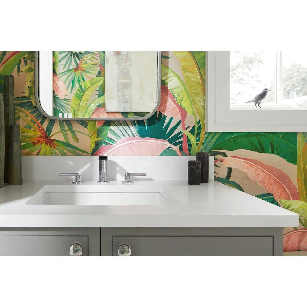 Kohler 73060-4-Cp Composed Widespread Bathroom Sink Faucet With Lever Handles - Polished BM5NH0RT_WZRXK