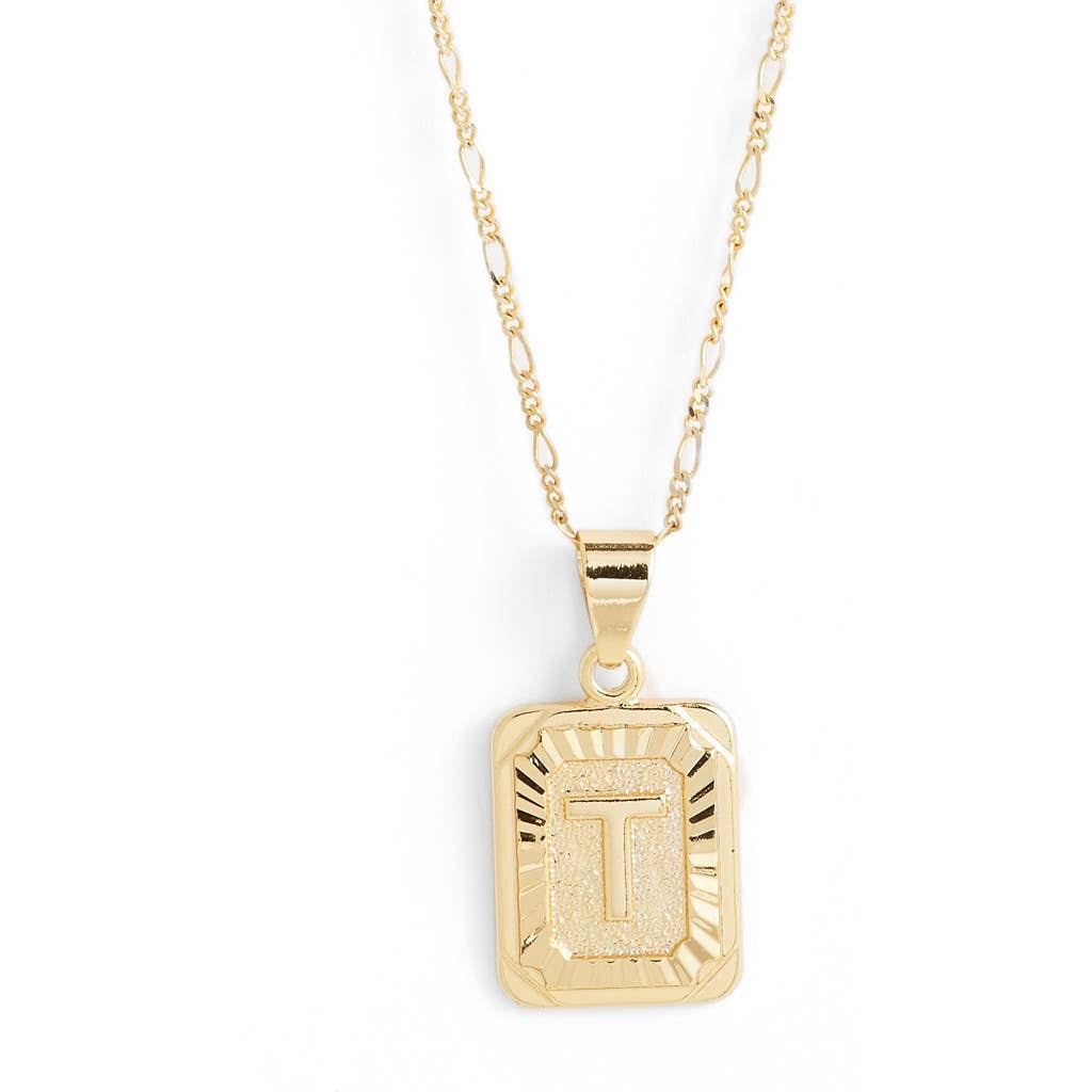 Bracha Initial Pendant Necklace In Gold-PQF4D6EC_KYPLS