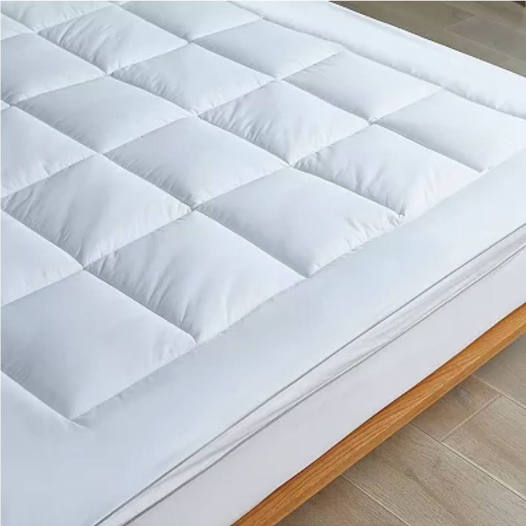 Hotel Suite Tencel Mattress Topper - White - 0MCMRWAT_XWQIB