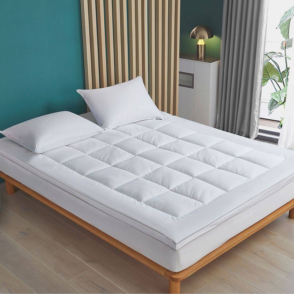 Hotel Suite Tencel Mattress Topper - White - 0MCMRWAT_XWQIB