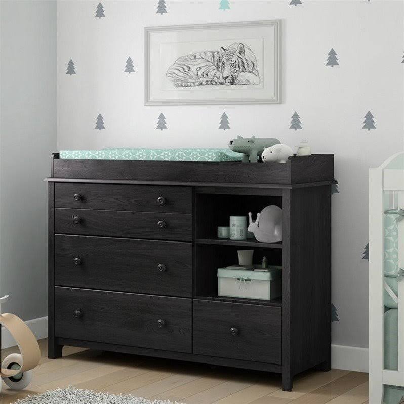 South Shore Furniture Little Smileys Changing Table, Gray NMLGM5EO_CO07B