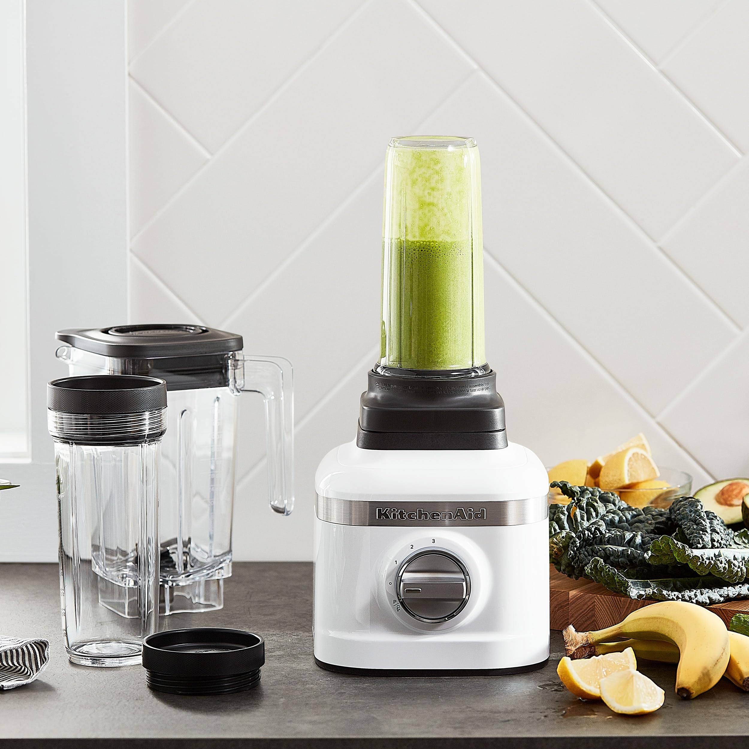 Kitchenaid K150 3 Speed Ice Crushing Blender With 2 Personal Blender Jars - Ksb1332y, DIWQLCWW_KMFEC