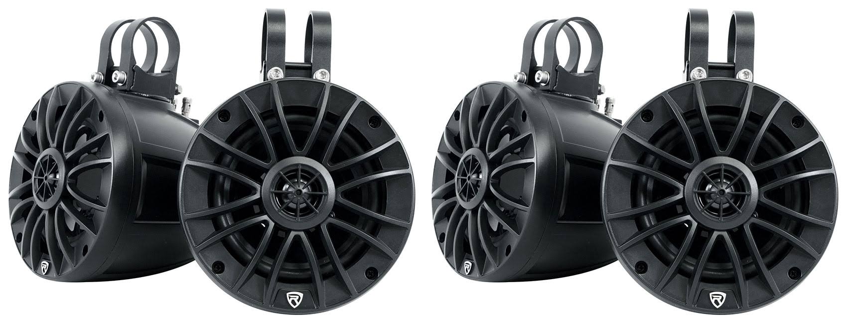 (4) Rockville Ut525b Utv/Atv 5.25 Rollbar Wakeboard Marine Speakers/Swivel/0NLOXAMU_LK9AG