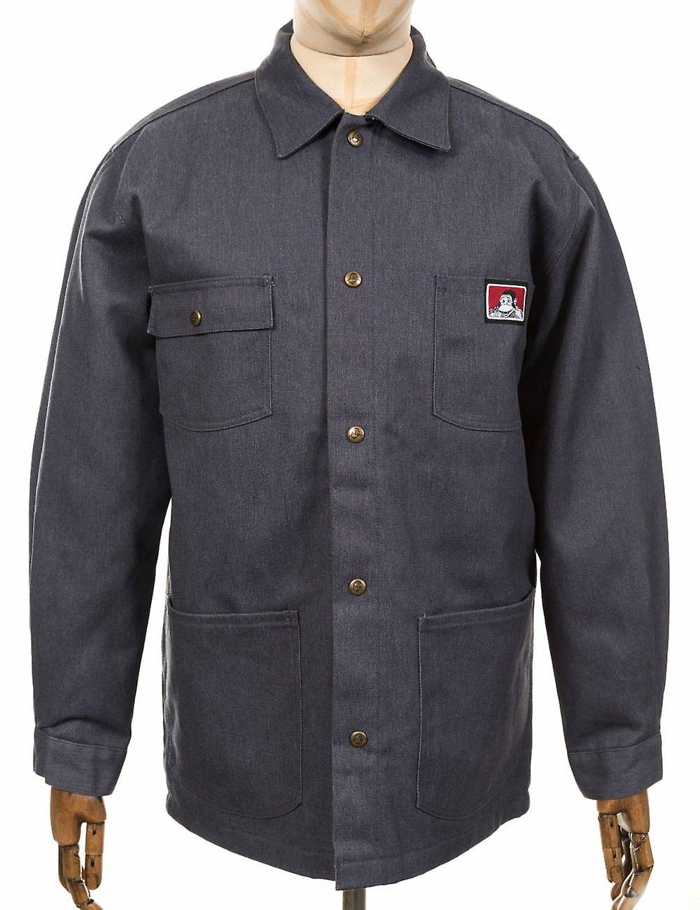 Ben Davis Original Lined Twill Jacket Black - OUBLGRDA_TGYSQ