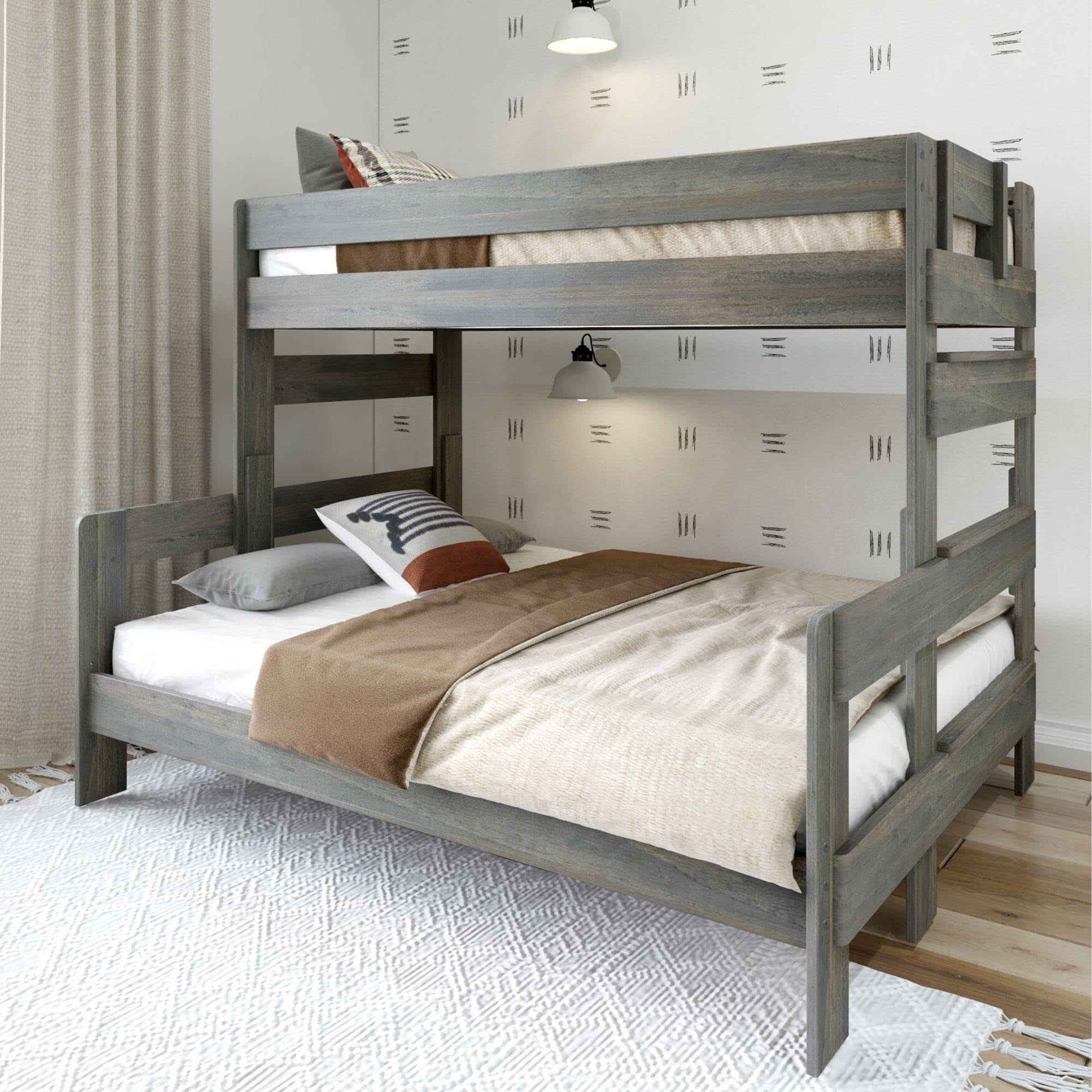 Rustic Twin Xl Over Queen Bunk Bed - TK5Z75RZ_UYEE7