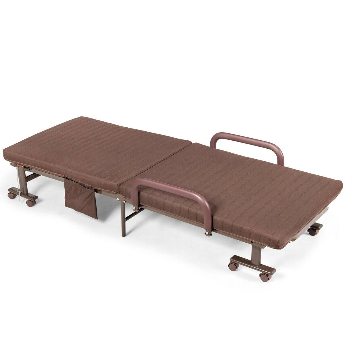 Adjustable Guest Single Bed Lounge Portable HOY2VVKE_YRX3P
