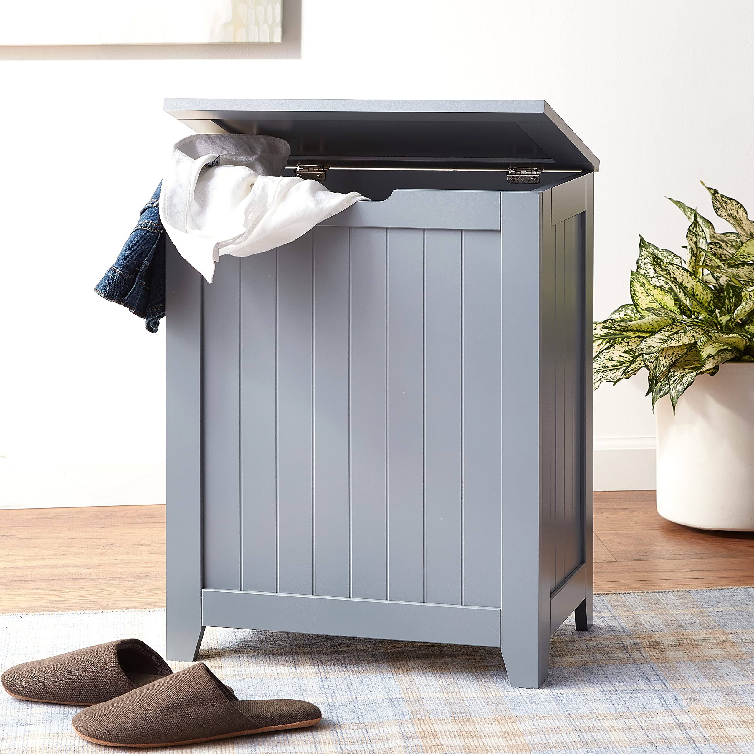 Redmon 5220gy Contemporary Country Hamper, JF1E58HZ_3PZIB