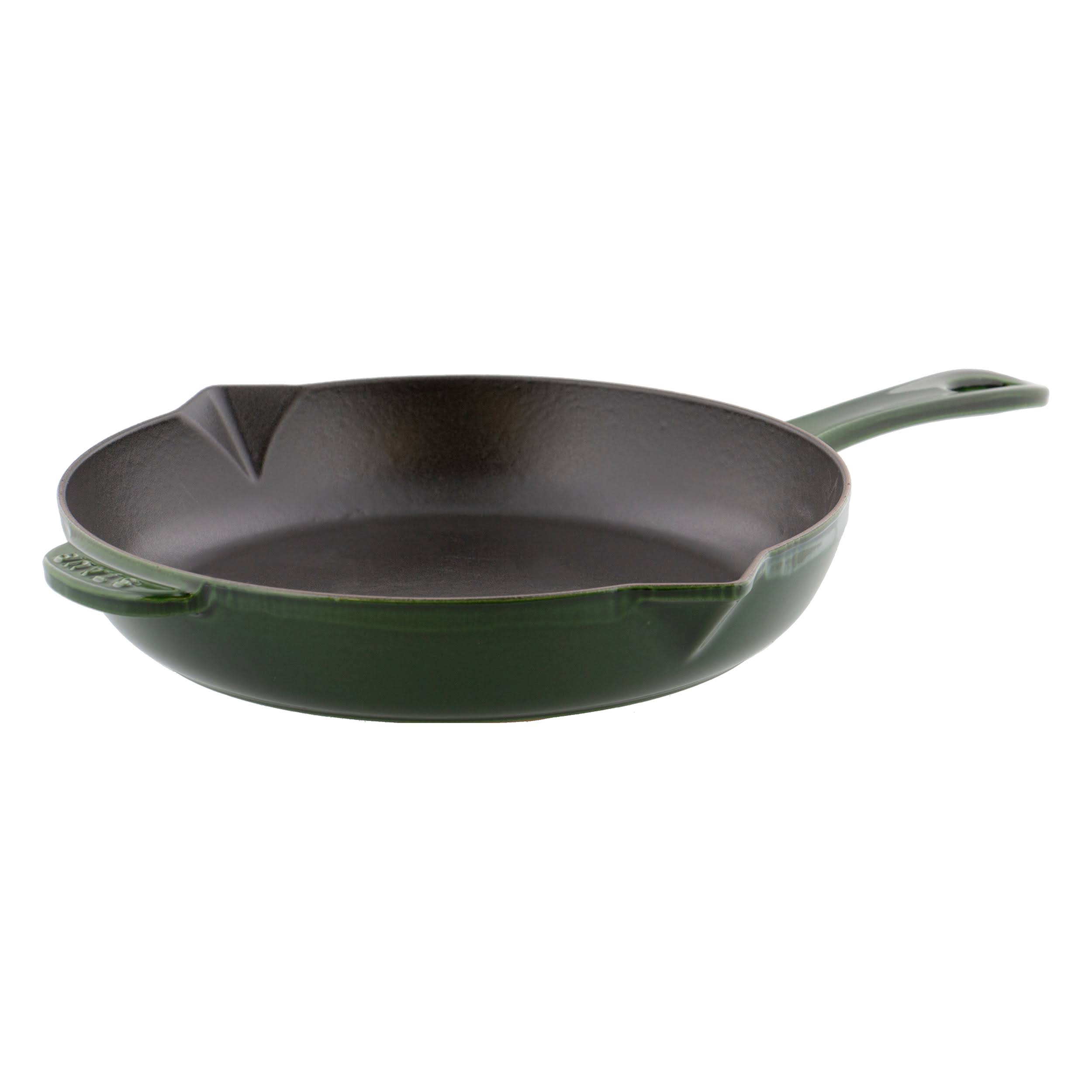Staub 10 Cast Iron Fry Pan (Turquoise) ENEMMOYI_QBCUD