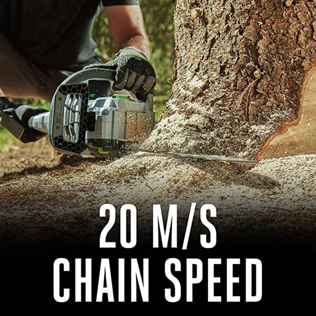 Ego Power+ 16 Cordless Chainsaw (With 4.0ah Battery & Charger) FWDUCJDG_E5QRH