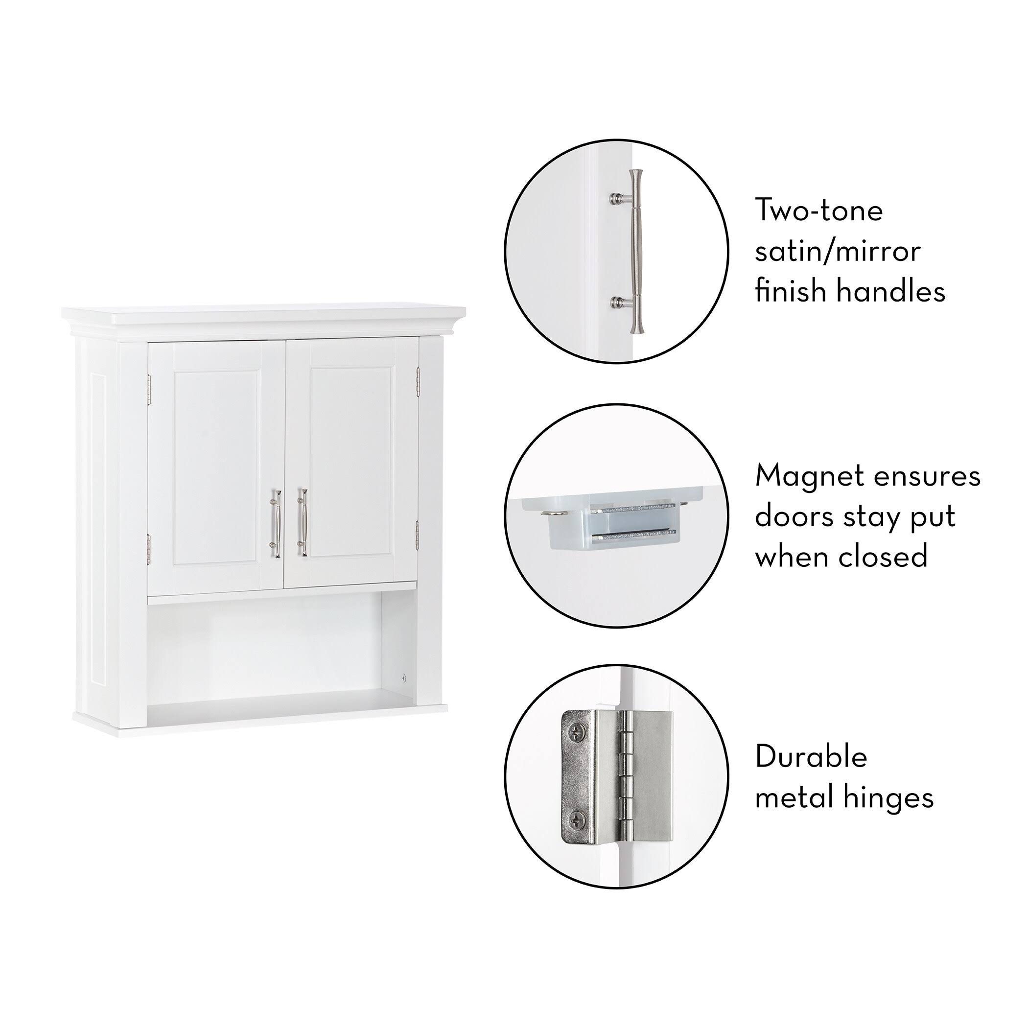 Riverridge Somerset 2-Door Wall Cabinet 1AVLN1D5_BYDWD