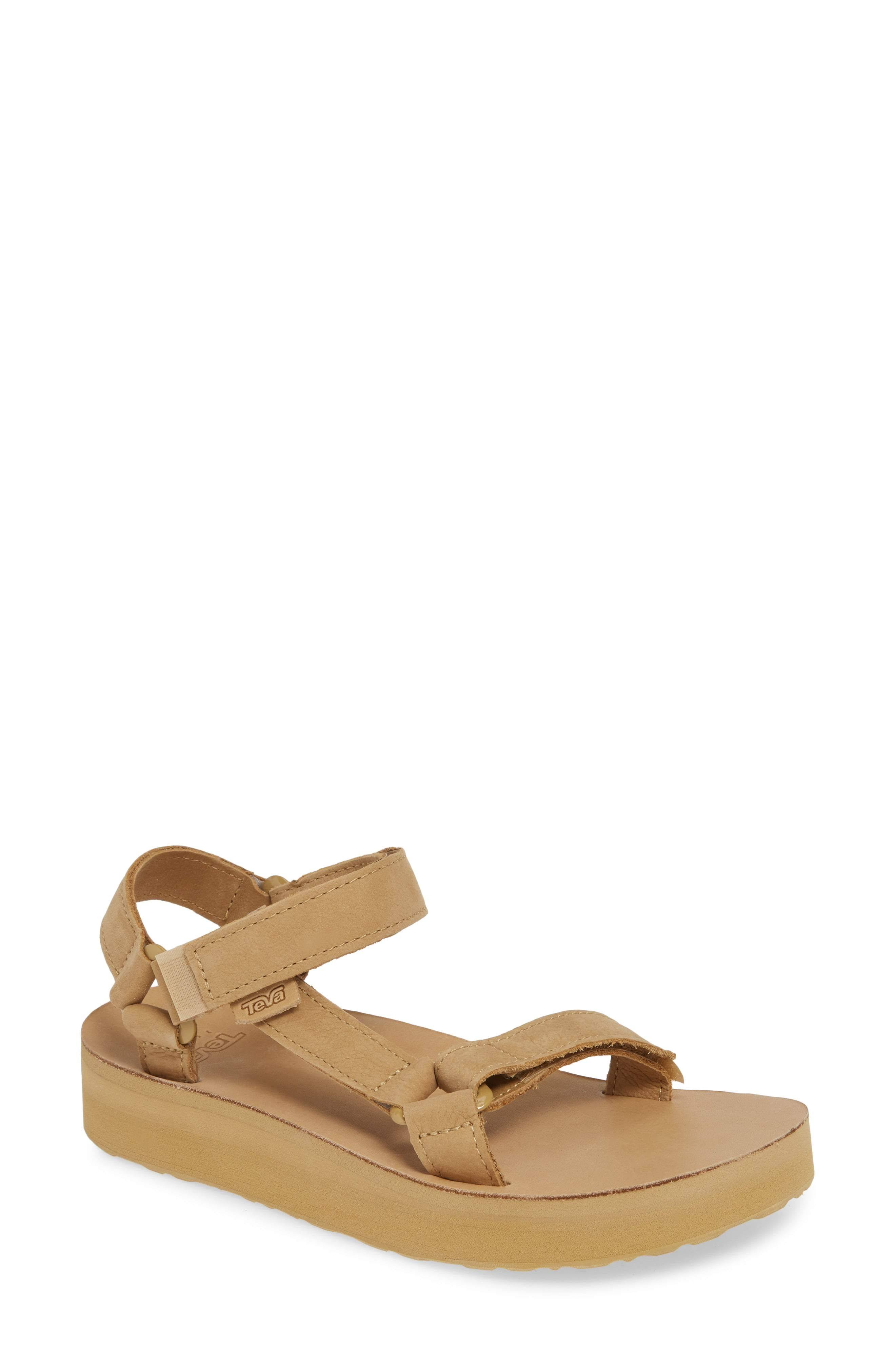 Teva Women's Midform Universal Leather - Desert Sand - FA2GKUOR_F0V9O