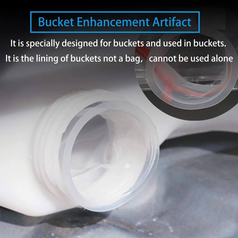 Caichuxiye Ibc Tote Cove, 275 Gallon Ibc Water Storage Barrel Liner Bags,1000 Liter Rain Barrel Protective Accessorie (With Bottom Water Outlet) OV54OZLZ_Q6AFN
