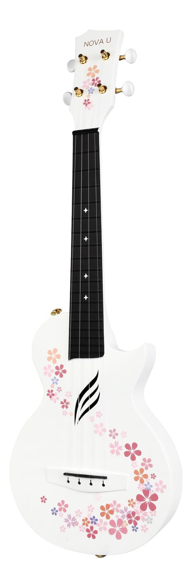 Enya Concert Ukulele Nova U 23?? Carbon Fiber Travel Ukulele With Beginner Kit Includes Online Lessons, Case, Strap, Capo And Strings (Blue) 1ZXEXMDG_G490N