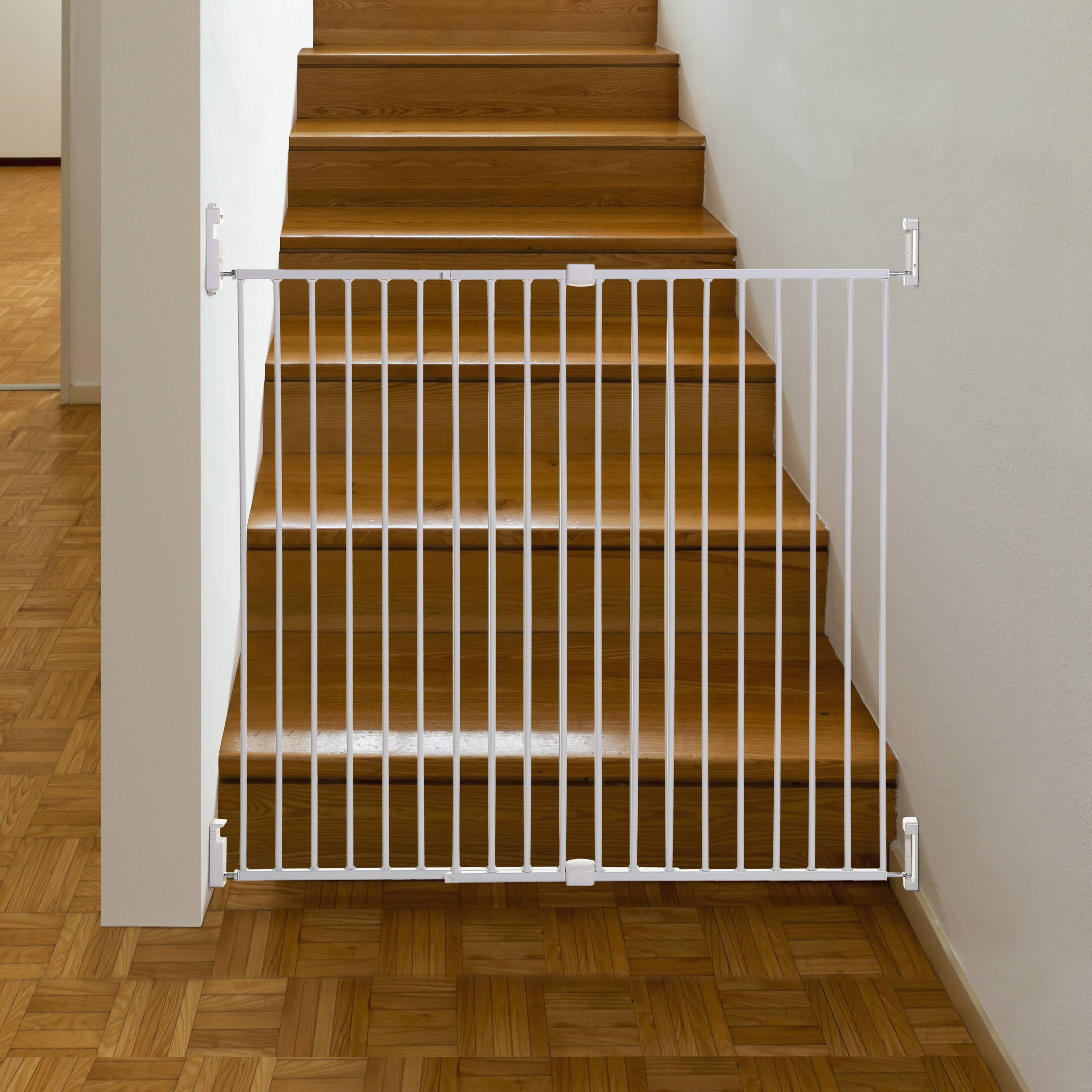 Dreambaby Broadway Extra Wide And Tall Expandable Gate W/ Track It 5SRXFRY1_J2RQU