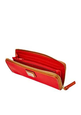 Dooney & Bourke Red Leather Zip LE2UOWLC_PESJQ