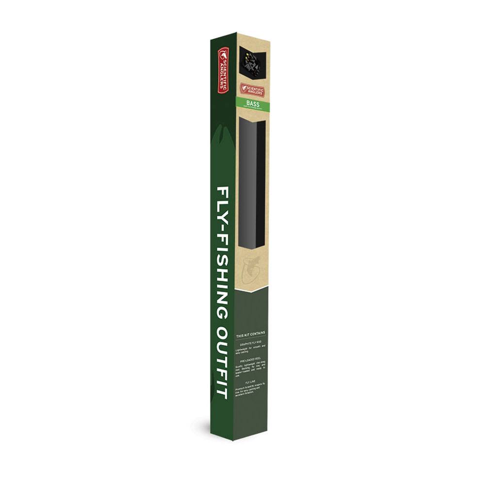 Scientific Anglers Bass Fly Fishing Outfit 4-Piece 7/QHVUOMYB_2DSRY