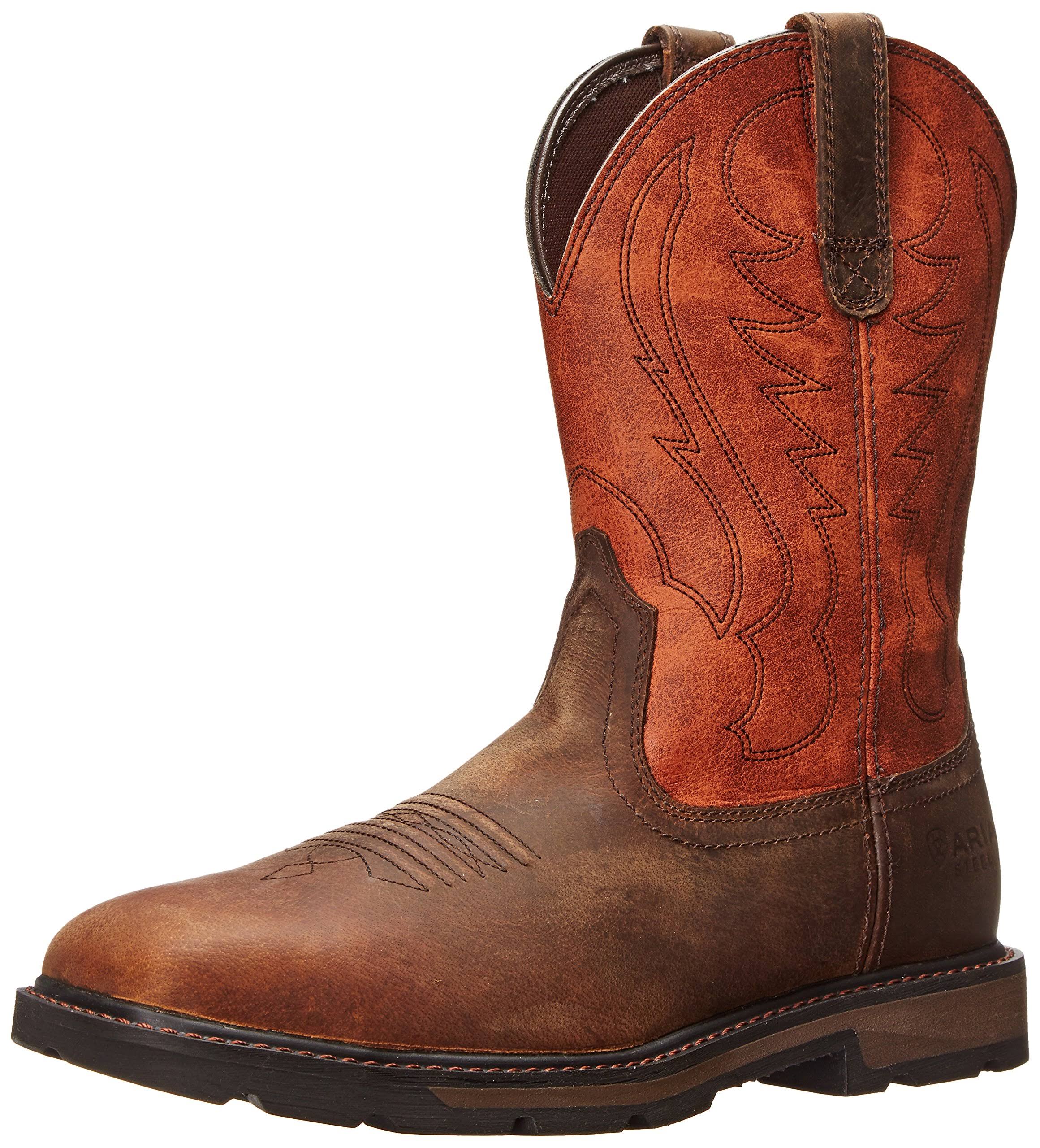 Ariat Groundbreaker Square Toe Steel Toe 10.5 Men's MJHLS2O6_F1KMU