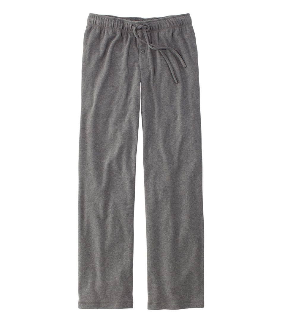 L.L.Bean 32 Organic Cotton Sleep Pants Men's Pajama Feldspar Heather : RHIBDEPK_PZPOT
