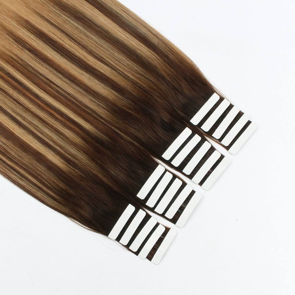 Abh Amazingbeauty Hair Sun-Kissed Human Hair Tape Extensions Balayage INGNGBAK_YWN7C