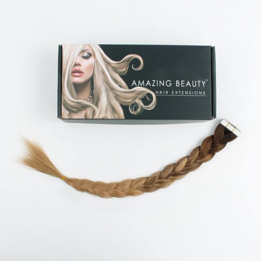 Abh Amazingbeauty Hair Sun-Kissed Human Hair Tape Extensions Balayage INGNGBAK_YWN7C