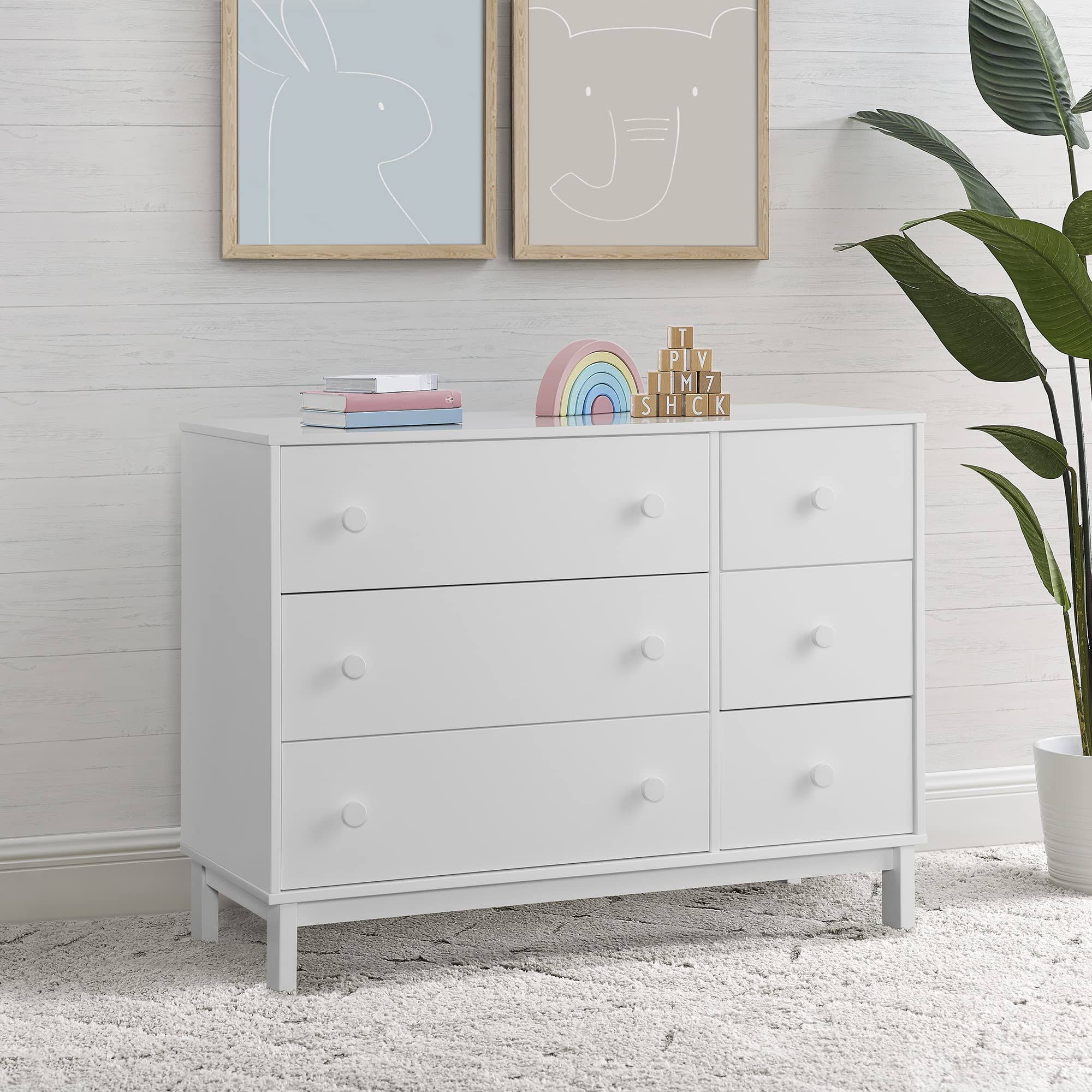 Babygap Legacy 6 Drawer Dresser - Greenguard Gold Certified, Bianca SGXFGTTA_BRGUB