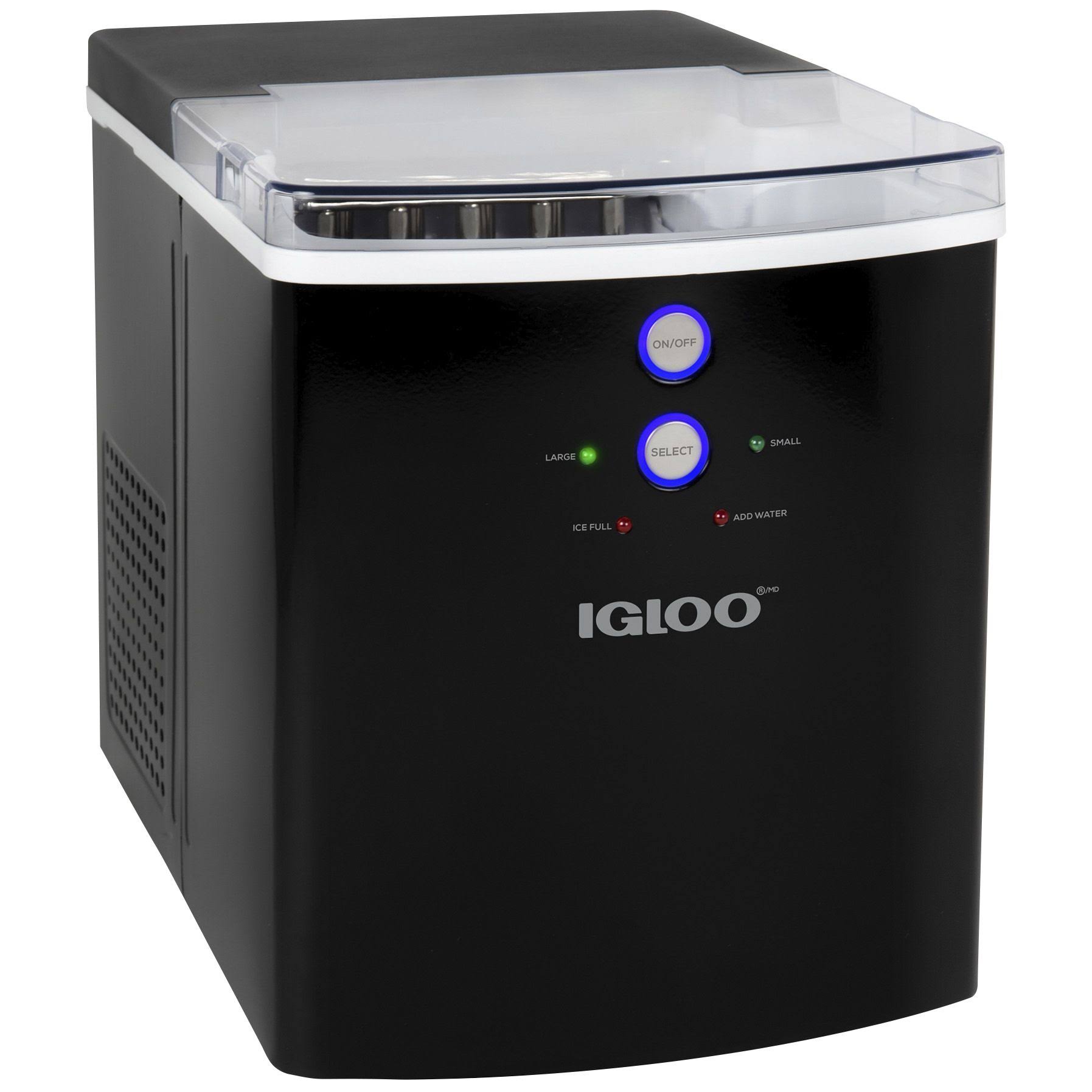 Igloo 33 Lb Automatic Portable Countertop Ice Maker Machine, LSBLKX2S_8GWHK