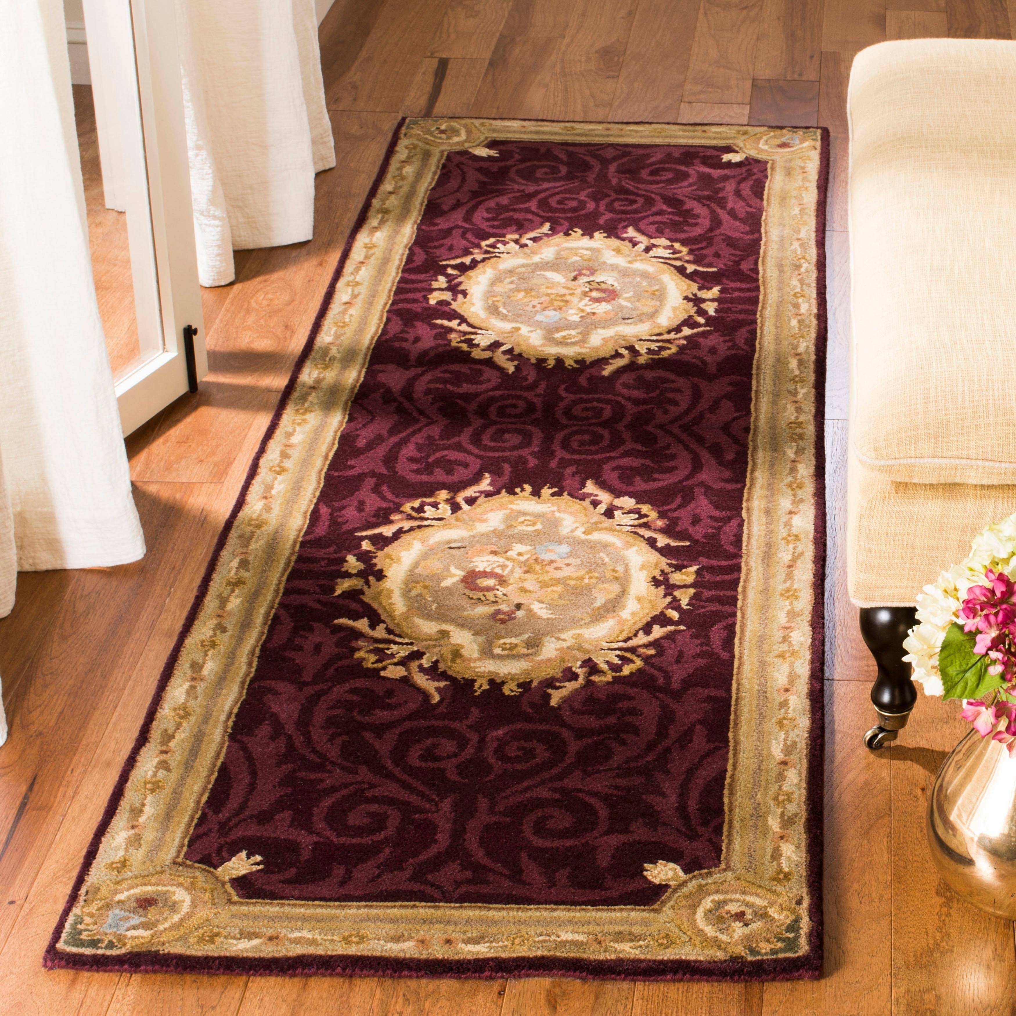 Safavieh Empire Em414a 10' X 14' Dark Red, Dark Beige VCTKHXLJ_HLGHY